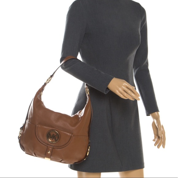 Michael Kors | Fulton Large Brown Handbag - Picture 3 of 8